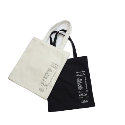 China China Wholesale Low Price Reusable Eco Friendly Tote Canvas Bag Cotton Eco Friendly Shopping Bags for sale