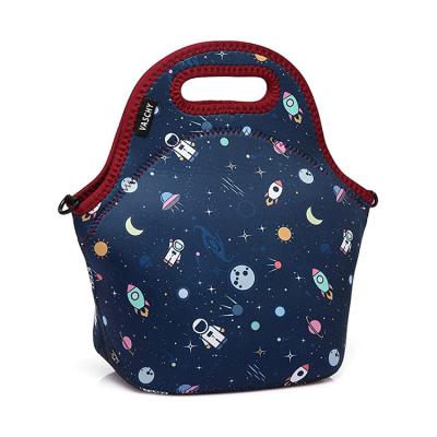 China Fancy Customized Printed Portable Food Cooler Lunch Bag Thermal Insulated Kids High Quality Waterproof for sale