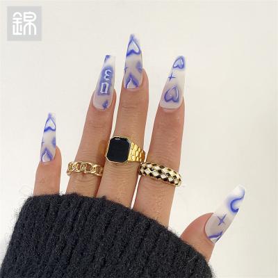 China JY-mail 2201B3100 CLASSIC jewelry accessory alloy mix style newest ring set charm fashion women ring set for sale