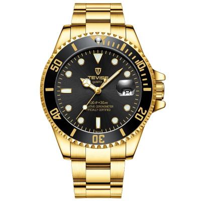 China Automatic Date JY-Mail TV T801 High Quality Classic Quartz Movement Men Fashion Color Screen Luminous Metal Case 3ATM Calendar Wrist Watch for sale