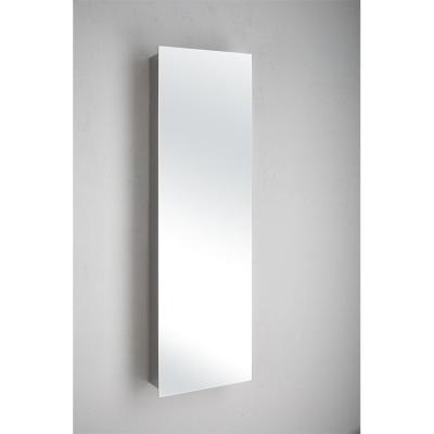 China Large Waterproof Tall Narrow Stainless Steel Bathroom Wall Mirror Cabinet for sale