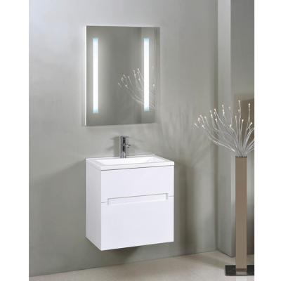 China Waterproof Modern Free Standing Bath Room Vanity Sink Basin Storage Cabinet With Adjustable Double Doors for sale