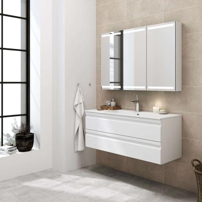 China Modern Furniture Mirror Clearance Bathroom Vanity Sink Luxury Bathroom Fixture Lighting Cabinets With Modern Sink for sale