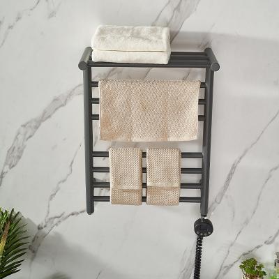 China Heater High Quality Single Bar Towel Warmer Waterproof Electric Heated Drying Rack for sale