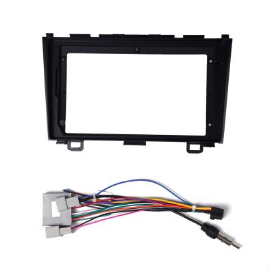 China Brief & Honda CRV 2006-2011 Radio Fascias Single Panel View Color Car GPS Navigation Stereo Fit 2 Din 9 Inch In Dash Head Unit Screen Stereo for sale