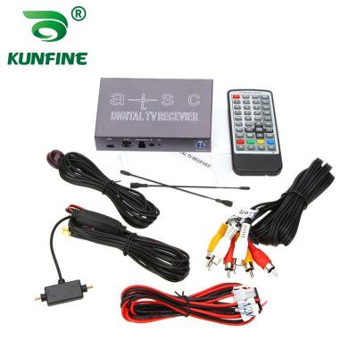 China For North America TV Receiver 12V-24V Car ASTC Digital Smart TV Receiver Box Full One Seg With One Tuner Antenna KF-V8009 for sale