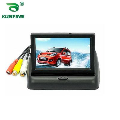 China Other 4.3 Inch Foldable Car Monitor Display Fit Wifi Rearview Reverse Backup Camera Display Screen Foldable Car Monitor for sale