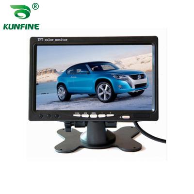 China Other 7 Inch LED Car Monitor Desktop Display Fit Wifi Rearview Camera Car Display Screen Car Digital Backup Rear View Mirror for sale