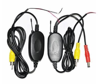 China 12V 2.4G Color Video Signal Wireless Transmitter and Receiver for Car Camera Car Rearview Monitor FM Reverse Transmitter KF-A1025 for sale