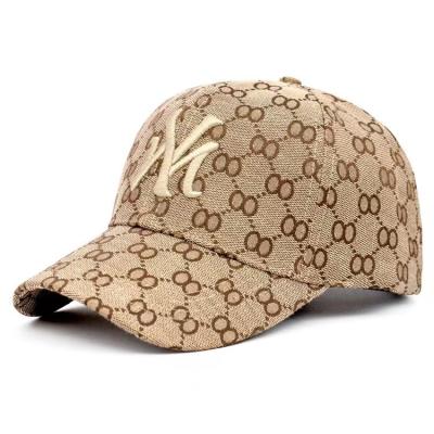 China JOINT Embroidered letter MY New York street fashion cotton baseball cap women and men's outdoor casual cotton sports hat sun hat for sale