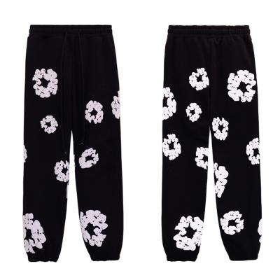 Cina Unisex Street Wear Pantaloni con logo stampato in lavaggio leggero in vendita