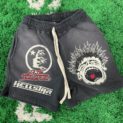 Chine Vintage Soleil décoloré lavage à l' acide sur mesure Shorts de sweat français Terry avec fermeture à corde à vendre