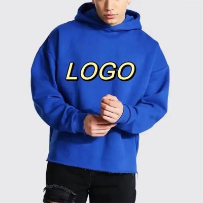 China Label Men'S Acid Wash Hooded Sweatshirt For Ladies Men Girls 100% Cotton Cropped Hoodies Raw Hem Edge Bottom for sale