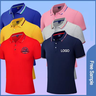 China Knitted Fabric Custom Latest Design White Plain Golf Polo T-Shirts for Boys and Girls for sale