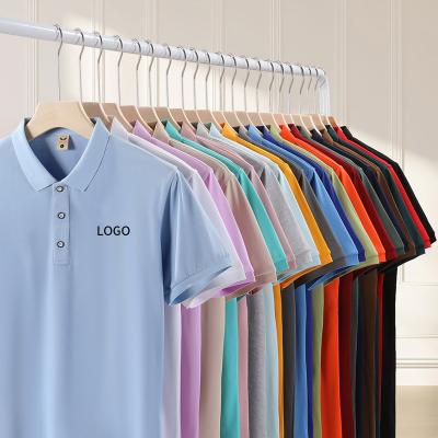 China 100% Cotton Polyester Unisex Polo Tshirts With Custom Embroidery And Stylish Design for sale