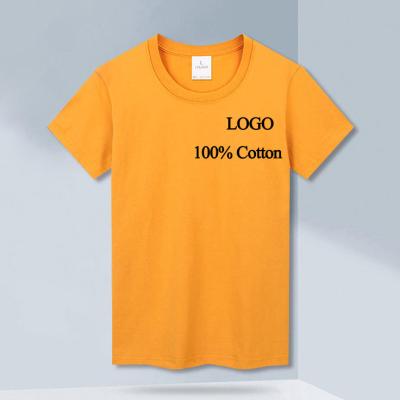 China 100% katoen mannen dames witte T-shirt Unisex casual plain T-shirts met reguliere mouw stijl Te koop