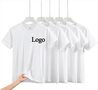 China Thick Print 220 Gsm Blank Custom Bland Blank White T Shirts Bulk  Casual Daily Life Occasion for sale