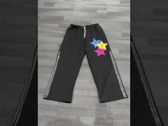 custom french terry heavy weight rhinestone sweatpants