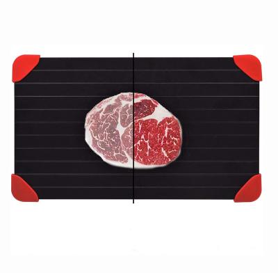 China Home Quick Defrosting Tray Defrosting Tray For Frozen Meat Quick and Safer Defrosting Food Dish Thawing by Natural Miracle Heating Package with 7 Pieces Include for sale