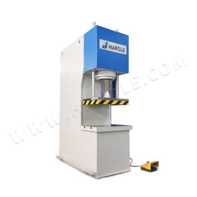 China Building Material Shops Y41-100T Single Column Metal Hydraulic Press Machine For C Frame Hydraulic Press Machine With CE for sale