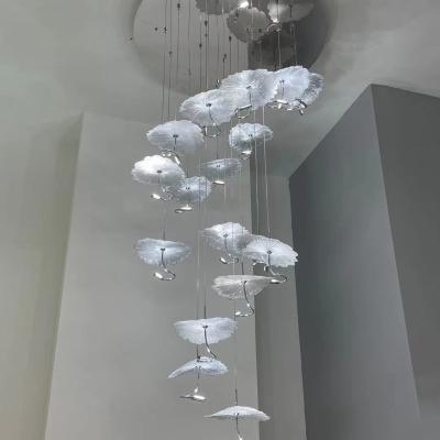 China Zhongshan Modern High Quality Modern Decoration For Living Room Stairs Led Chandeliers Pendant Lamp for sale