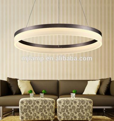 China Residential High Quality Indoor Round Ring Hotel Lobby Pendant Light for sale