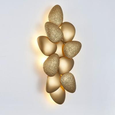 China Nordic Luxury Modern Design Bedroom Indoor Creative Decorative Lighting Copper Led Wall Lamp for sale