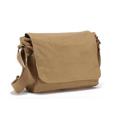 China Fashionable Multi-pocket Large Capacity Canvas Messenger Sling Unisex Bags Cross - Body Men Customize Cross Body Bags Single Shoulder Bag for sale