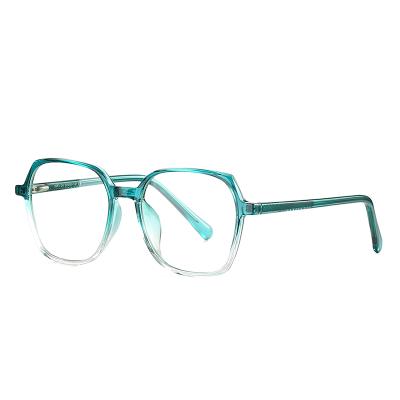 China For Vintage High Quality Oversized Clear Frames Blue Light Reading Glass Blocking Optical Glasses for sale