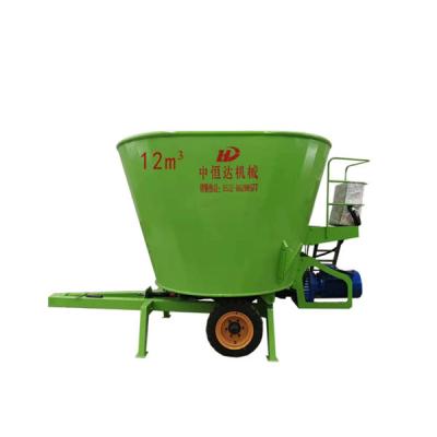 China Farms Trailed Feed Mixer For Cow Cattle / Sheep Farm for sale