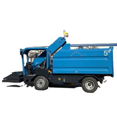 China Cultivate appliances fertilizer diesel engine 490 livestock manure disposal truck cvt fertilizer shovel cleaning plant for sale