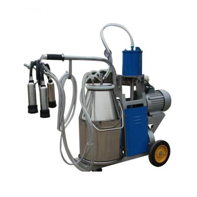 China High Effiency Electric Milking Machine Milker Cow Milker Stainless Steel Bucket Milk Machine for sale