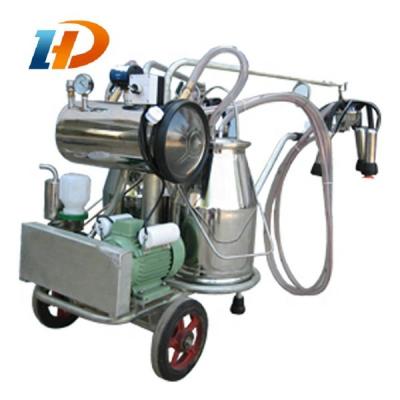 China China Factory Price High Effiency Stainless Steel Pail Cow Milking Machine Cows Vacuum Pump for sale