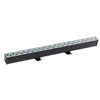 China Building/Hotel/Plaza/Mall/Bridge LED Linear Waterproof Construction Wall Lighting 48W RGBW LED Wall Washer Landscape Lamps 110V 220V for sale