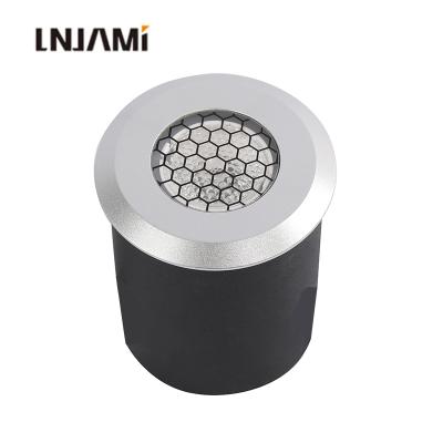 China LANDSCAPE RGB RGBW DMX 3W Recessed LED Underground Light IP67 Outdoor Floor Light For Landscape Lighting for sale