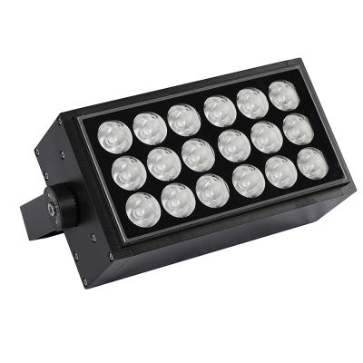 China Facade/Building Bridge /Park/Square/Landscape Lighting Narrow Beam Angle IP65 54W RGB LED Flood Lights for Outdoor Landscape LED Construction Lighting for sale