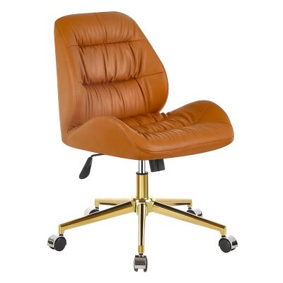 China High Quality Modern Luxury Leather Adjustable Ergonomic Executive Director Wholesale PU Office Chairs Adjustable (Height) for sale