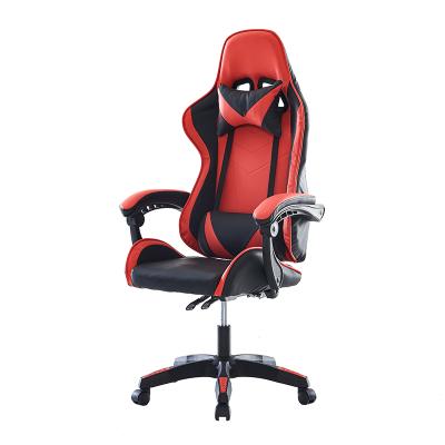 China Gamer Office Furniture Ergonomic Leather Racing Gaming Chair Adjustable (Height) for sale