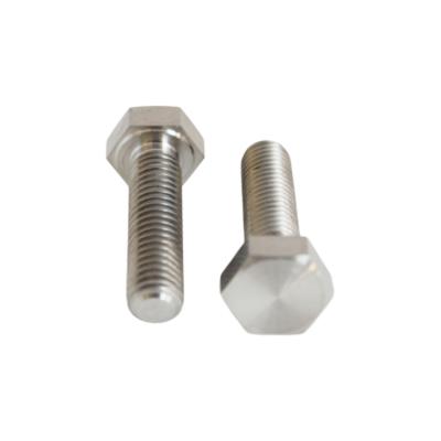 China High Strength Titanium Bicycle DIN933 M8x30 Hexagon Head GR5 TC4 Ti-6al-4v Bolts For Sports for sale