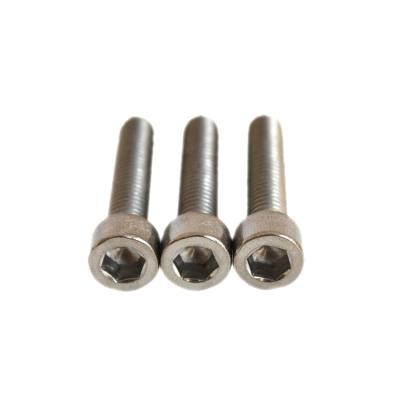 China Bicycle Rust Resistant DIN912 M5x12 Hex Socket Cap Head GR1 GR2 Titanium Bolt For Industry for sale