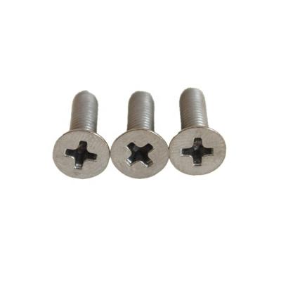 China Flat Rust Resistant JIS B1111 JMF M3x5 Cross Recessed Countersunk Flat Head GR1 GR2 Titanium Bolts Screws For Industry for sale