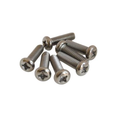 China Heavy Duty Pan Rust JIS B1111 JMP M2x5 Cross Recessed Pan Knob Head Head GR1 GR2 Titanium Bolts Screws For Industry for sale