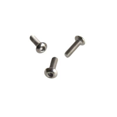 China ISO7380 M3x10 Heavy Duty Hex Socket Head GR1 GR2 Titanium Button Head Titanium Bolts Screws For Industry for sale