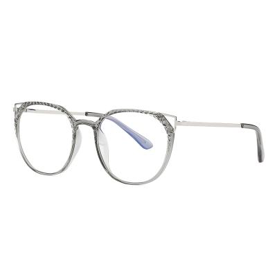 China High Quality Blue Light Anti Glass Spring Hinge M-2054 Promotion Unisex Optical Glass Frames for sale