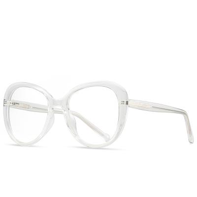 China Spring Hinge M-2013 TR+CP Fashion Glass Sight Spring Hinge Myopia Reading Glasses Acetate Glasses for sale