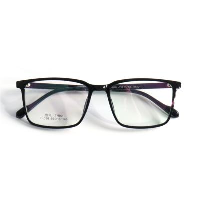 China L-038 popular hot sale stylish super light eyeglasses frame tr90 glass super light frame for sale