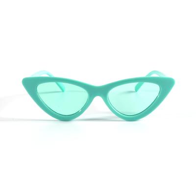 China 9014 Anti-blue and anti-ultraviolet triangle children's glasses cute children's UV protection baby sunglasses boys and girls glasses for sale