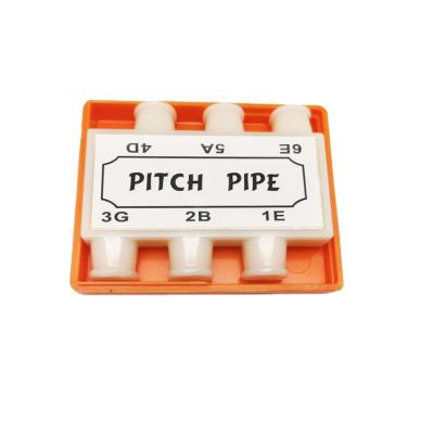 China Plastic Pitch Pipe Pitch Pipe Musical Instrument Six Tube Pipe For Guitar for sale