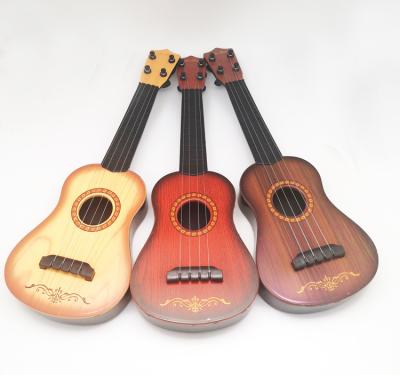 China Cheap Toy 16inch Educational Plastic Toy Guitar Musical Instrument For Children for sale