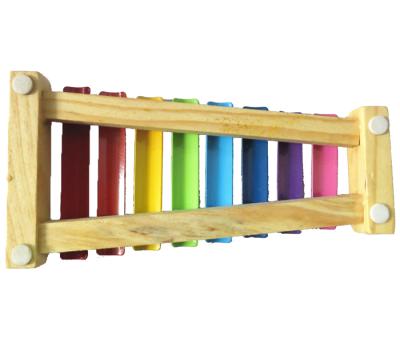 China Toy DF918-A 8 Key Educational Xylophone Chinese Musical Instruments Toys Wooden Xylophone For Children for sale